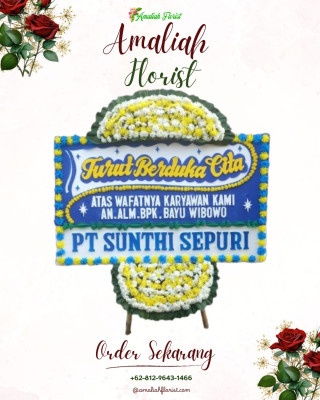 Papan Bunga Duka di Palopo
